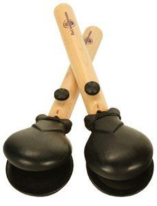 Castanets: small wedge wood-image